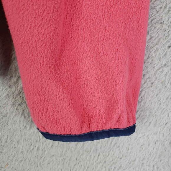 Patagonia Jacket Women’s Size Small S Pink Fleece Pullover Mock Neck Long Sleeve - Picture 5 of 11